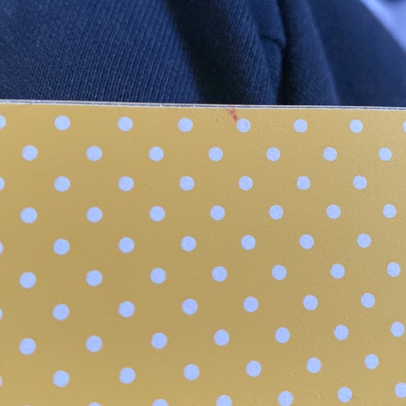 Cute aesthetic polka dot yellow frame - Picture 6 of 6